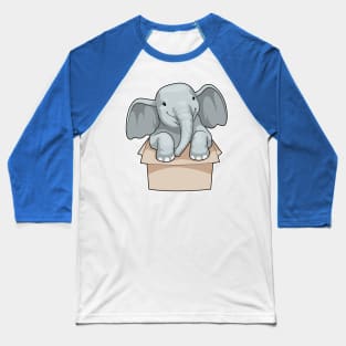 Elephant Box Baseball T-Shirt